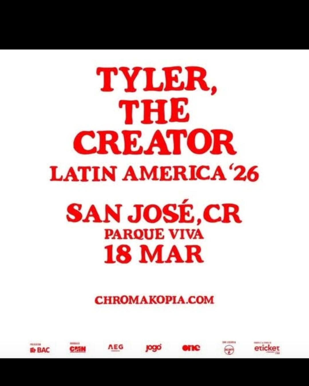 Poster de Tyler The Creator