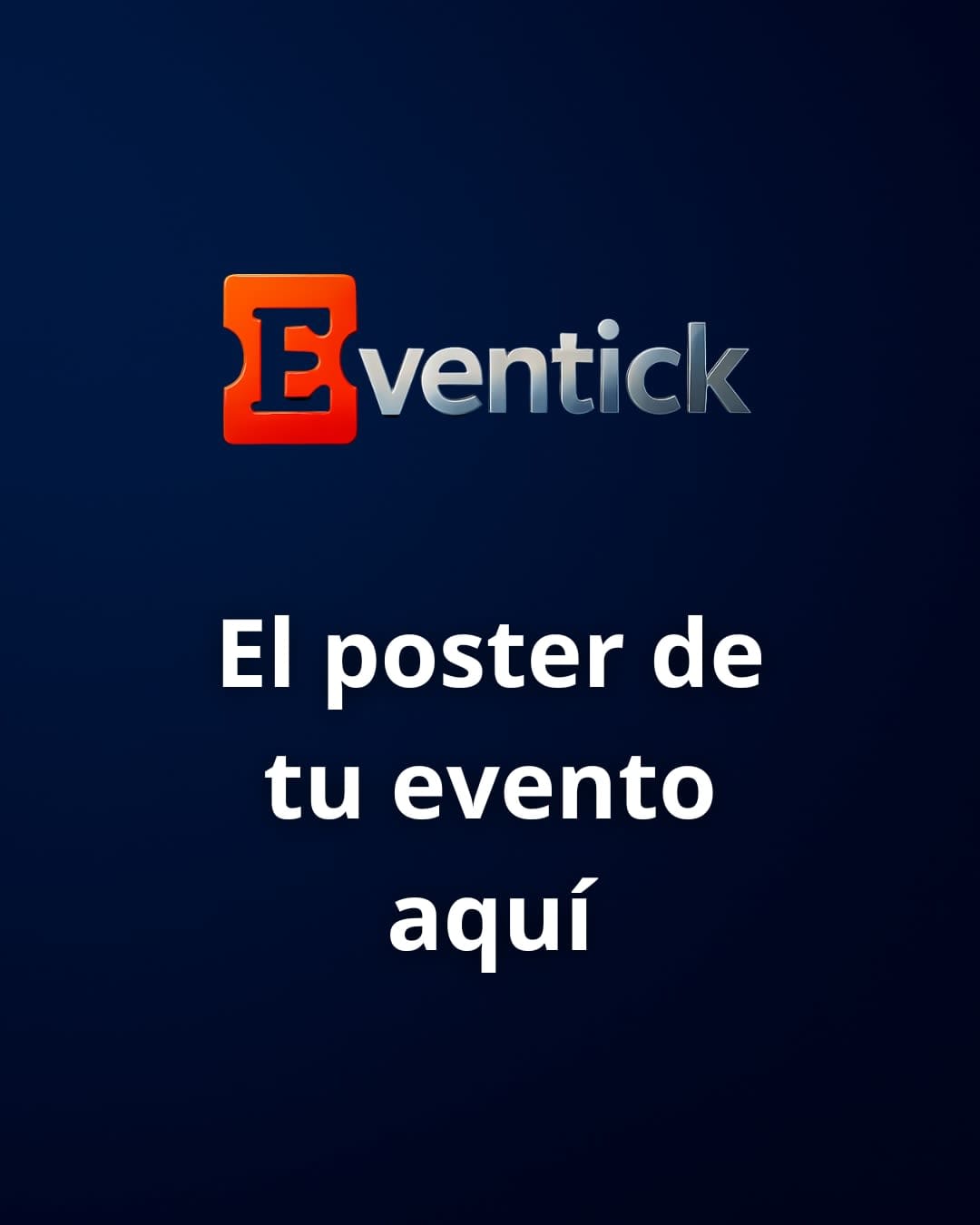 Poster de Prueba de Evento Eventick