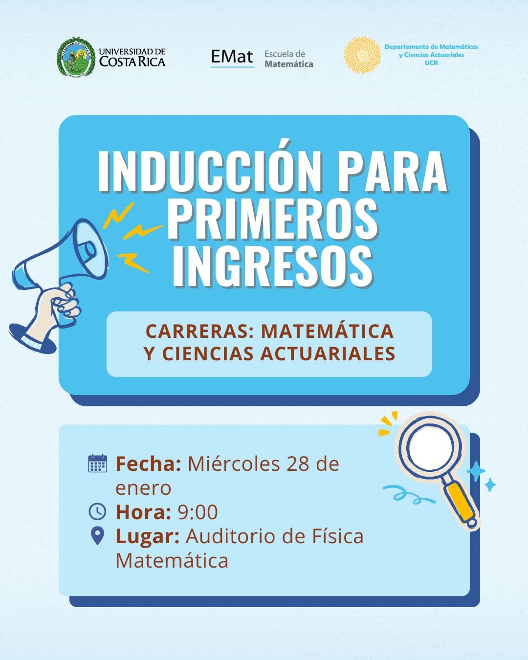 Poster de Inducción para primeros ingresos