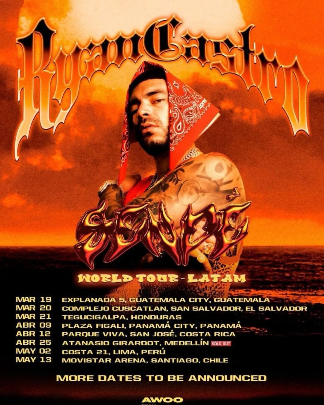 Poster de RYAN CASTRO en Costa Rica